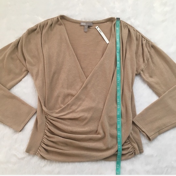 New With Tags ASOS Tan Blouse - Picture 2 of 5